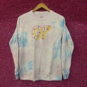 Odd Future Puffy Print OF Logo Sleeve Tshirt size Small
